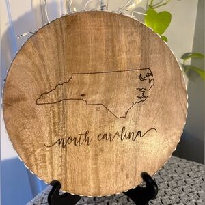 12” North Carolina Wooden cutting board